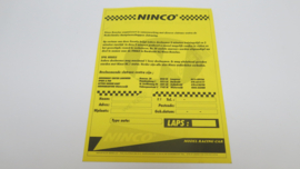 Ninco Startlicentie