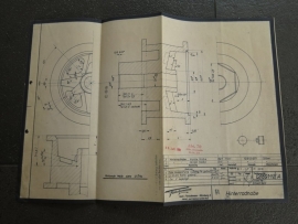 3209 / 3210 Ford Lotus velg achter (origineel 30-07-1981)