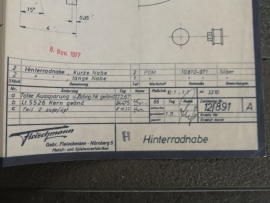 3209 / 3210 Ford Lotus velg achter (origineel 08-11-1977)