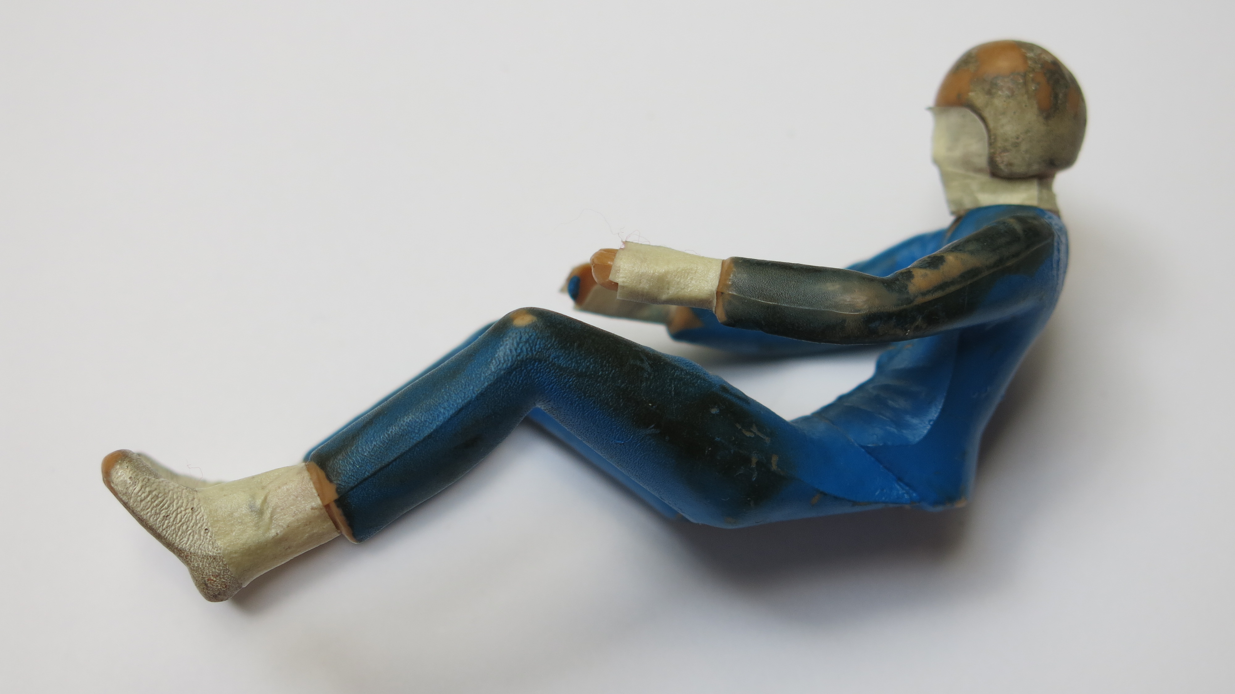 Go-Cart racefiguur man