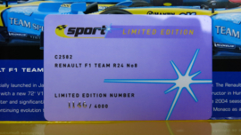 Scalextric Sport, Renault F1 Team R24 Team Spirit (Limited Edition)