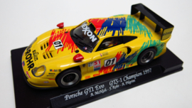 Fly GB track, Porsche GT1 Evo GTS-1 "Champion 1997" (scheurtje ovp)