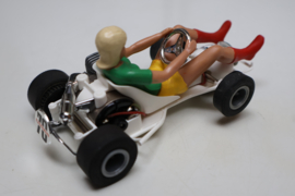 3270 Go-Cart vrouw met witte helm nr. 70