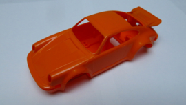 Porsche 911 Turbo bodem + kap oranje (repro)