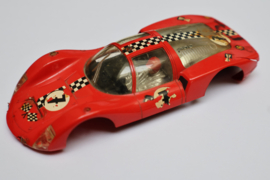 Porsche Carrera 6 kap rood #7