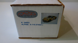 Cursa Models, Renault Alpine A-110 #9 (bouwpakket)