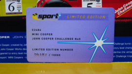 Scalextric Sport, Mini Cooper "John Cooper Challenge #5" (Limited Edition)
