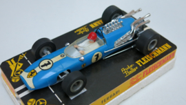 3201 Ferrari F1 blauw nr. 7 (16 spaaks gril, gestempeld)
