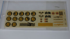 Ford Lotus decals (compleet)