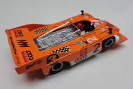 3203 Porsche Can-Am oranje nr: 2 (spiegels zwart, gestempeld
