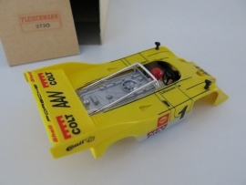 Porsche Can-Am bodem + kap geel (ovp)