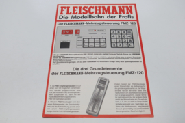 Folder Fleischmann treinen FMZ -120 (DE)