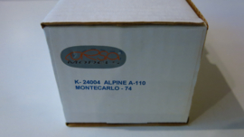 Cursa Models, Renault Alpine A-110 "MonteCarlo 1974" (bouwpakket)