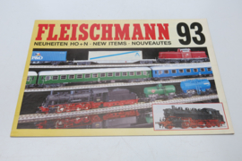 Folder Fleischmann treinen 1993