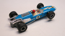SOLD 3201 Ferrari F1 blauw nr. 7 (24 spaaks gril, gestempeld)