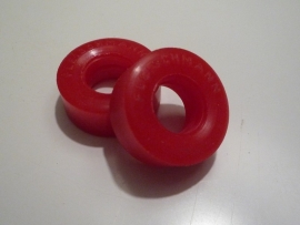 Medium compound reprobanden met opdruk "Fleischmann" (3522) Kleur: Rood