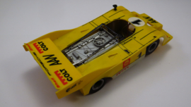 Porsche Can-am geel nr. 1 (spiegel zwart)