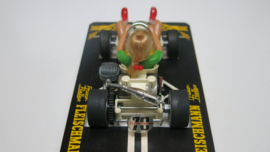3270 Go-Cart vrouw met blond haar