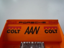 Porsche Can-Am bodem + kap oranje (compleet)