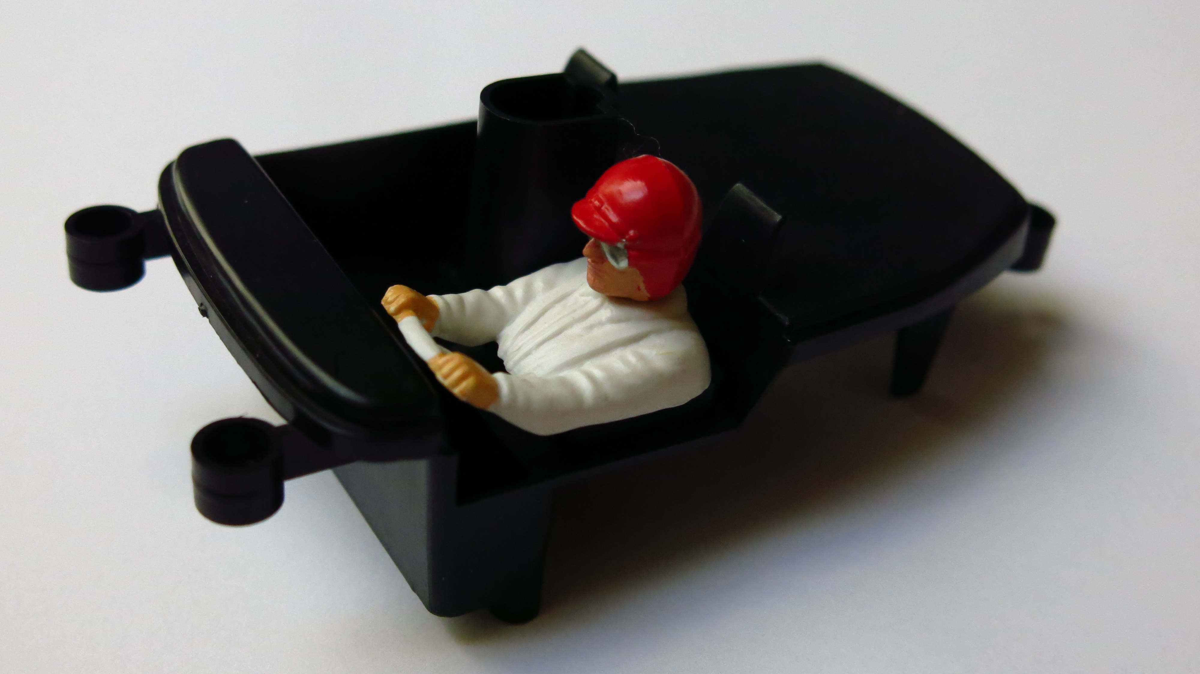 Porsche 911/Turbo/935/ interieur met racefiguur