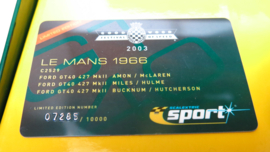 Scalextric Sport, Good Wood Festival of Speed "LeMans 1966" (Limited Edition)