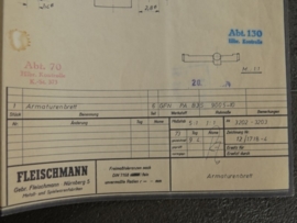 3202 - 3203 Porsche Can-Am dashboard (origineel)