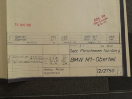 3240 / 3241 BMW M1 kap (origineel)