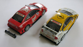 Scalextric / Hornby, Opel V8 Coupe DTM rood en geel