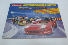 Carrera catalogus 1982/83 (DE) (+stickervel)