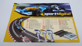 Scalextric Sport digital informatieblad