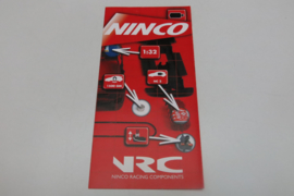 Ninco folder NRC racing components 2002