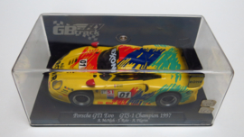 Fly GB track, Porsche GT1 Evo GTS-1 "Champion 1997" (scheurtje ovp)