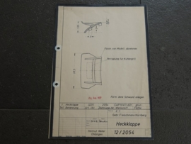 3225 Porsche 911 Turbo spoiler (origineel 26-08-1977)