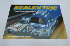 Scalextric folder 1985