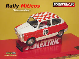Scalextric, Seat 600 Rally #28 (bouwpakket)