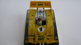 3202 Porsche Can-Am geel  nr. 1 (spiegels chrome)