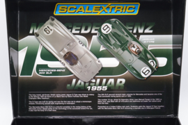 Scalextric, Mercedes Benz / Jaguar D-Type "1955" (Limited Edition)