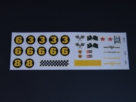 Ford Lotus decals (complete set)