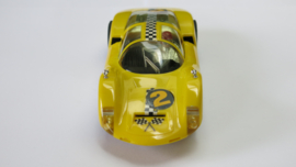 3222 Porsche Carrera 6 geel nr. 2 (gestempeld)
