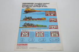 Folder Fleischmann treinen (NL)