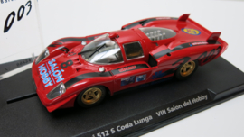 Fly Carmodel, Ferrari 512S Coda Lunga, VIII Salon del Hobby