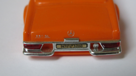 Mercedes 250SL kap oranje (nieuw met lakschade)