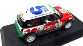 Scalextric, Mini Cooper "John Cooper Challenge" #15 (scheur ovp)