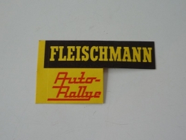 Fleischmann Auto-Rallye sticker (origineel Fleischmann)