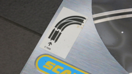 Scalextric Sport, Lane change & sensor track (rechts)