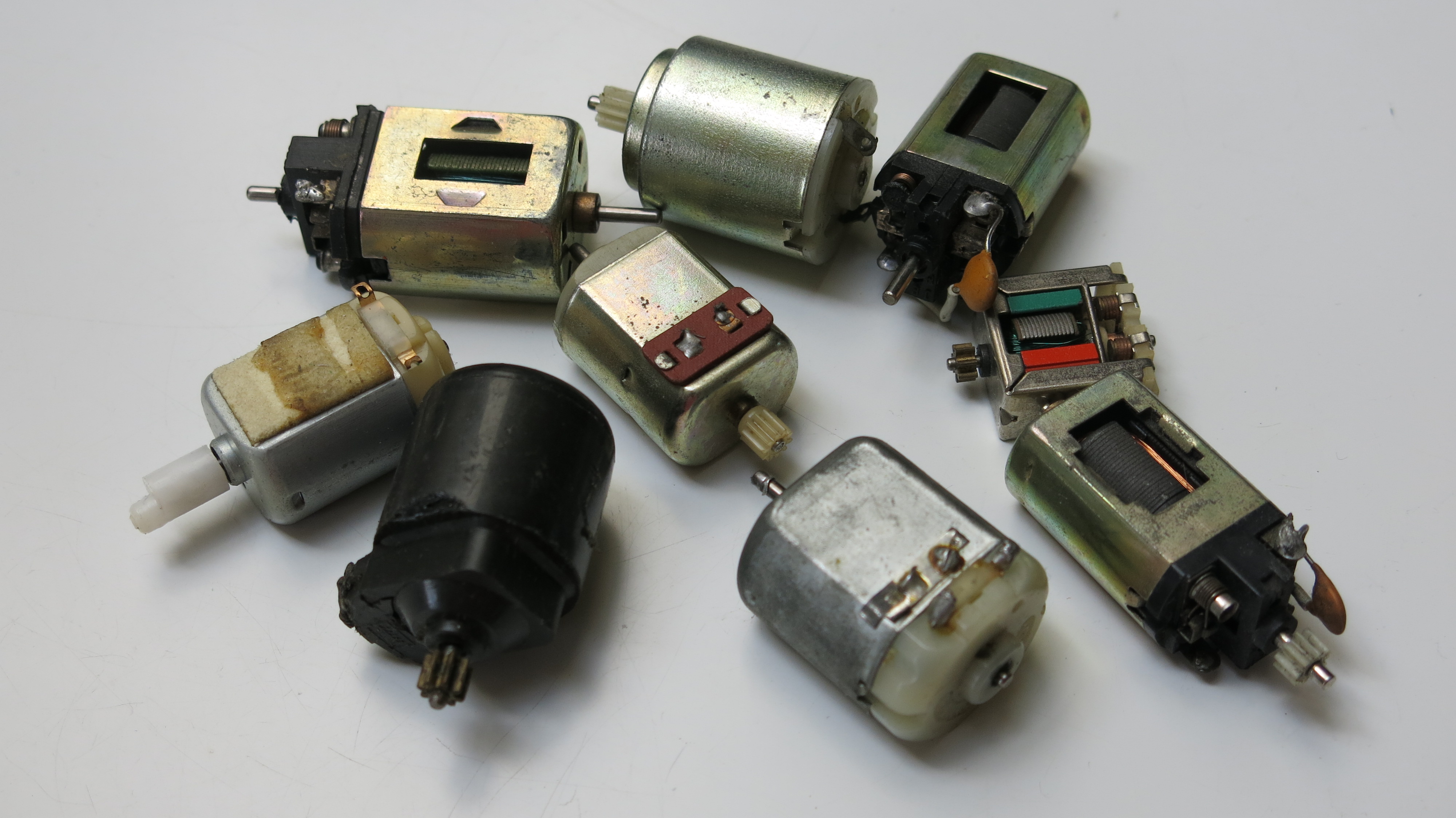 Diversen motoren (9 stuks)