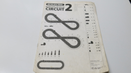 Scalextric instructies "opbouw van het circuit"