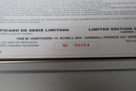 Cartrix, Vanwall 1956 #24 (Limited Edition)
