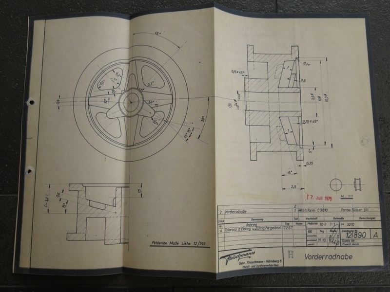 3209 / 3210 Ford Lotus velg voor (origineel 07-07-1975)