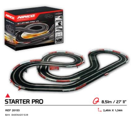 Ninco startset, Starter Pro V11 analoog race set